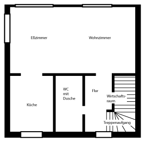Grundriss Unten